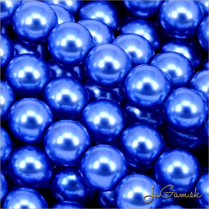 Voskované perly 3mm modrá 70037, 155ks (36_70037vb3)